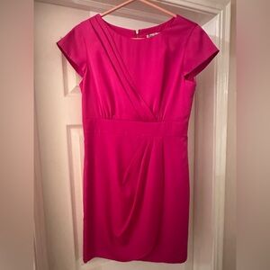Eliza J Fuchsia Midi Dress